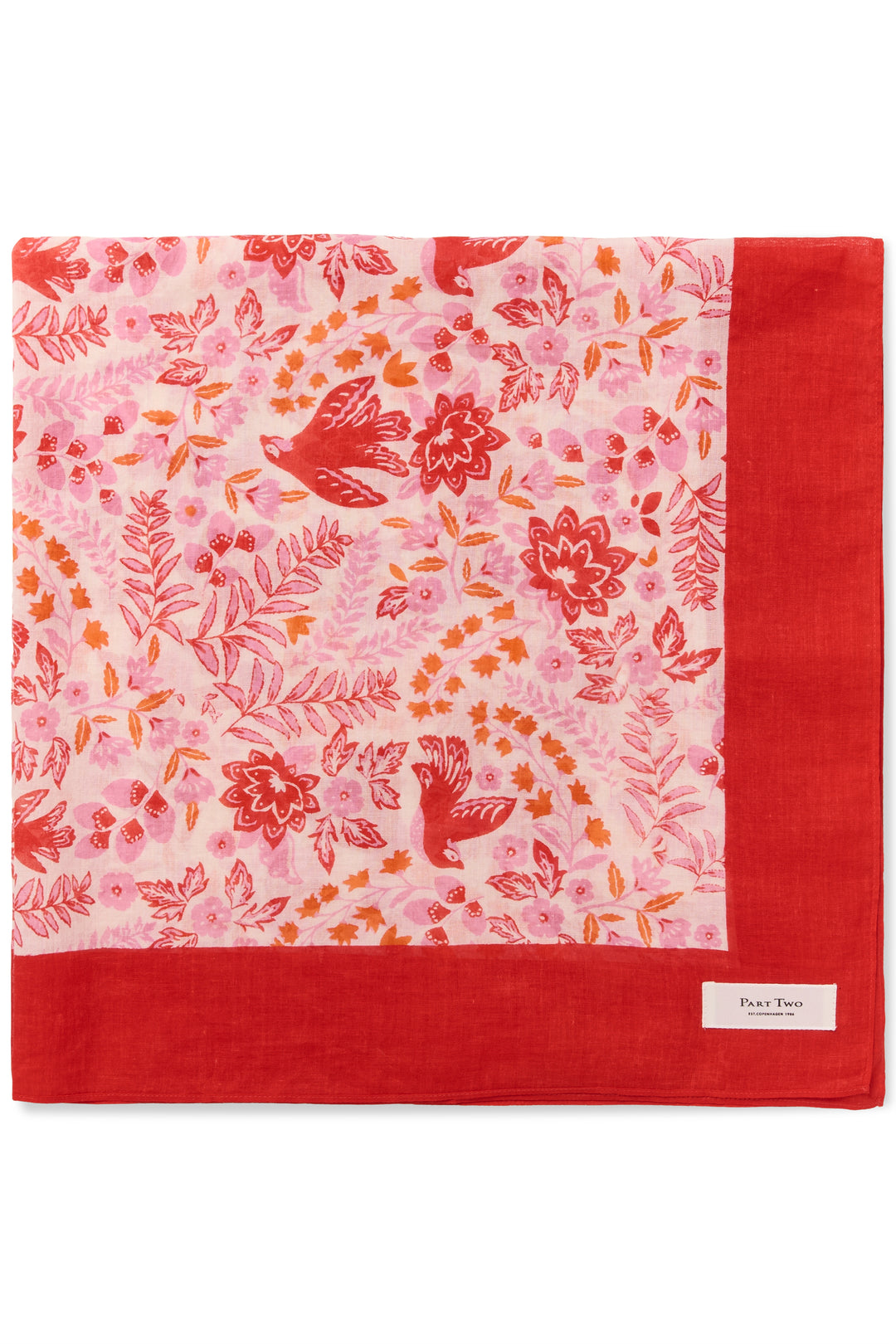 Brightly coloured Phi scarf - 100% cotton