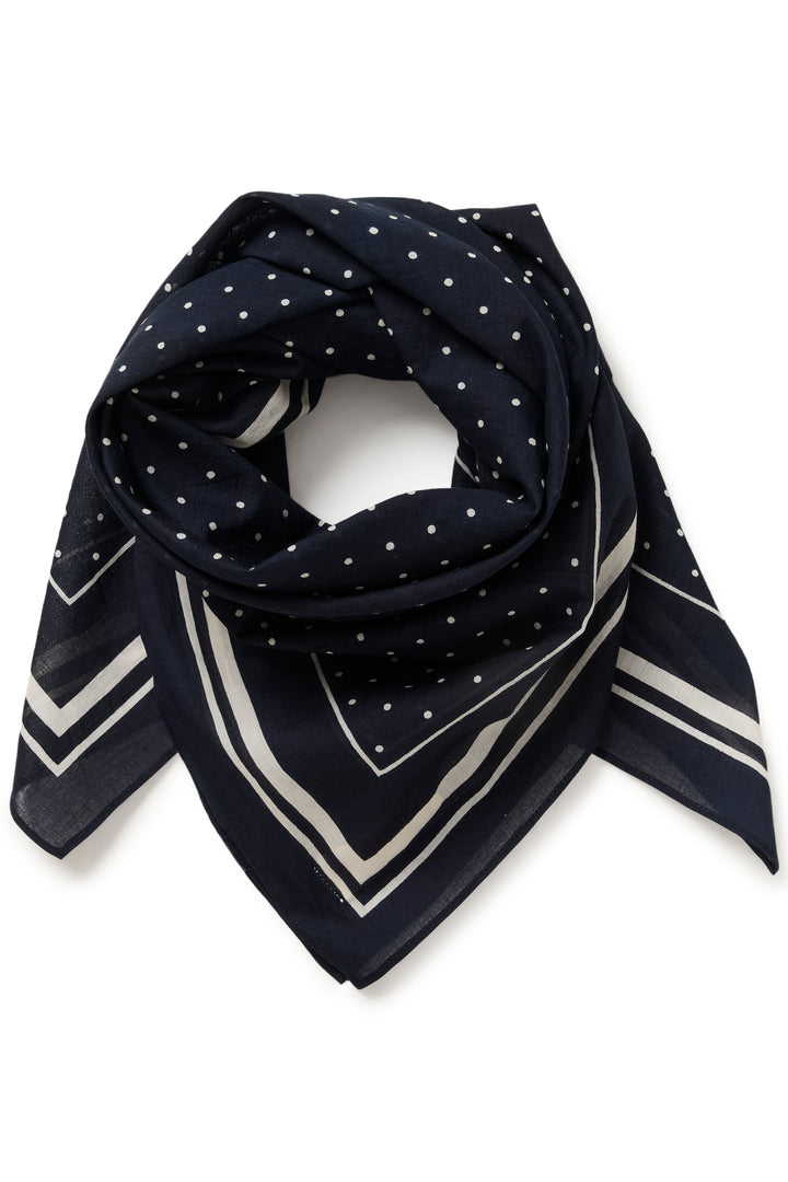 Brightly coloured Phi scarf - 100% cotton