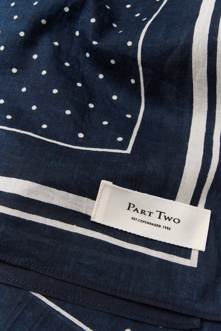 Brightly coloured Phi scarf - 100% cotton