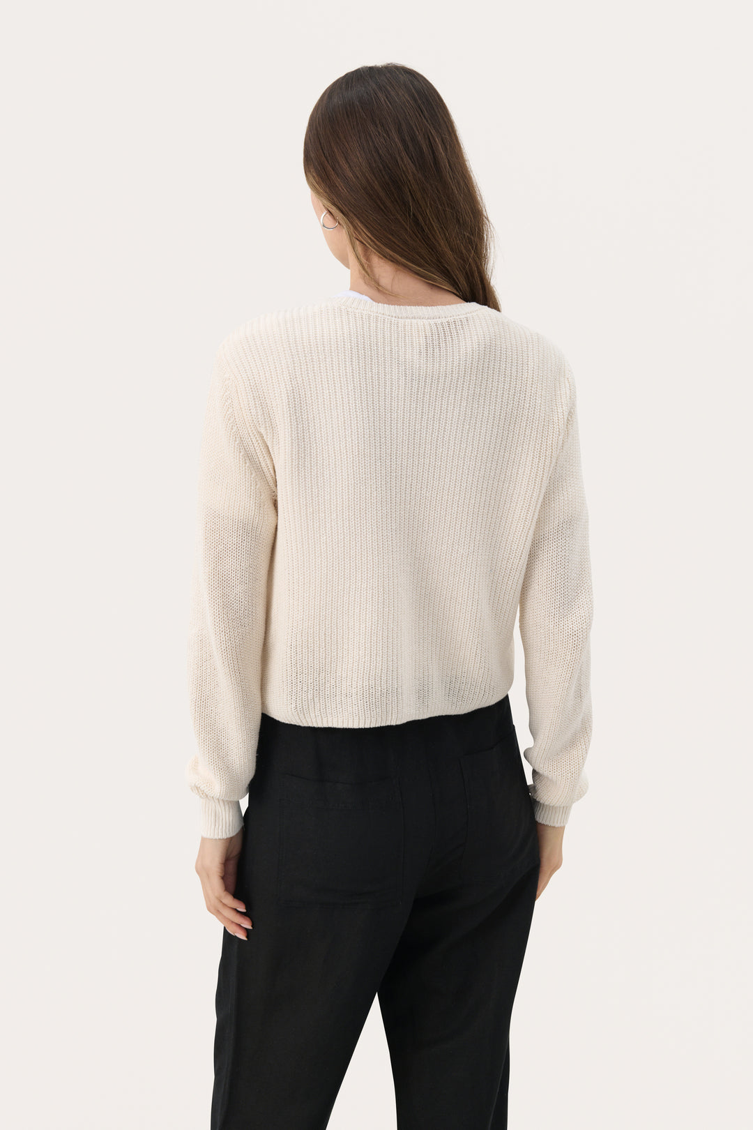 Chandail en lin et coton Gigia - Maille naturelle et style polyvalent