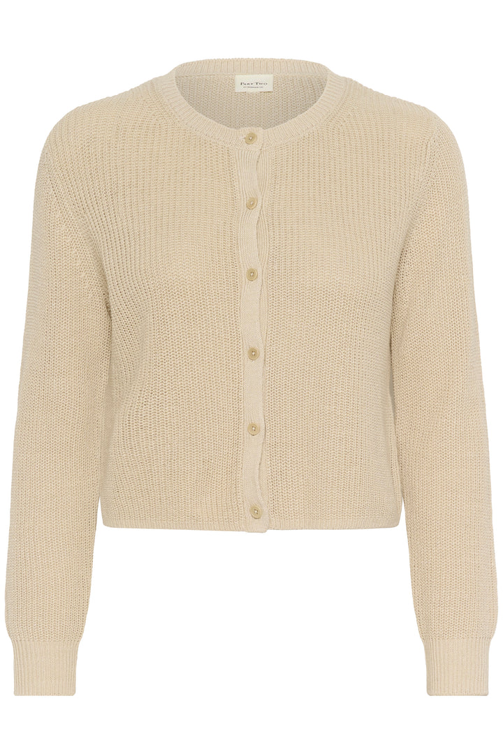 Cardigan en lin Gigia – Boutonné en maille légère