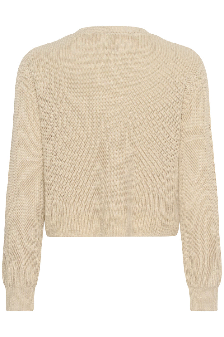 Cardigan en lin Gigia – Boutonné en maille légère
