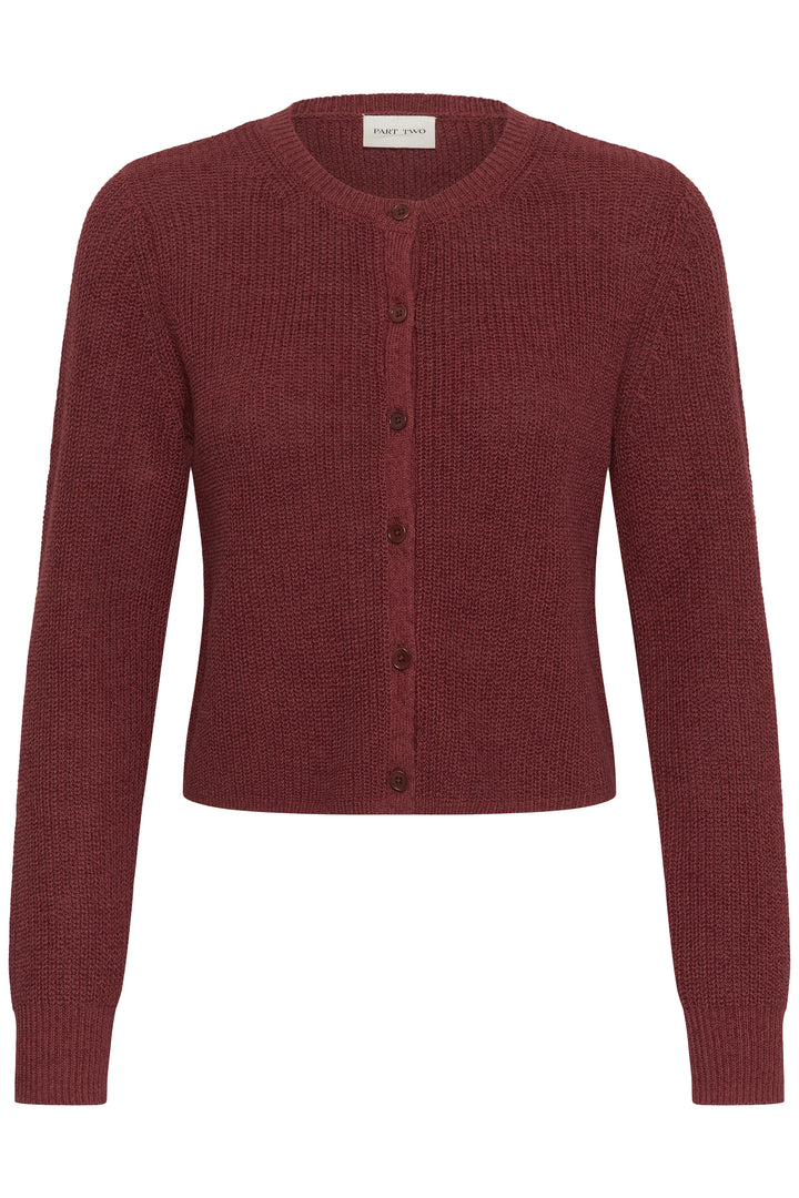 Cardigan en lin Gigia – Boutonné en maille légère