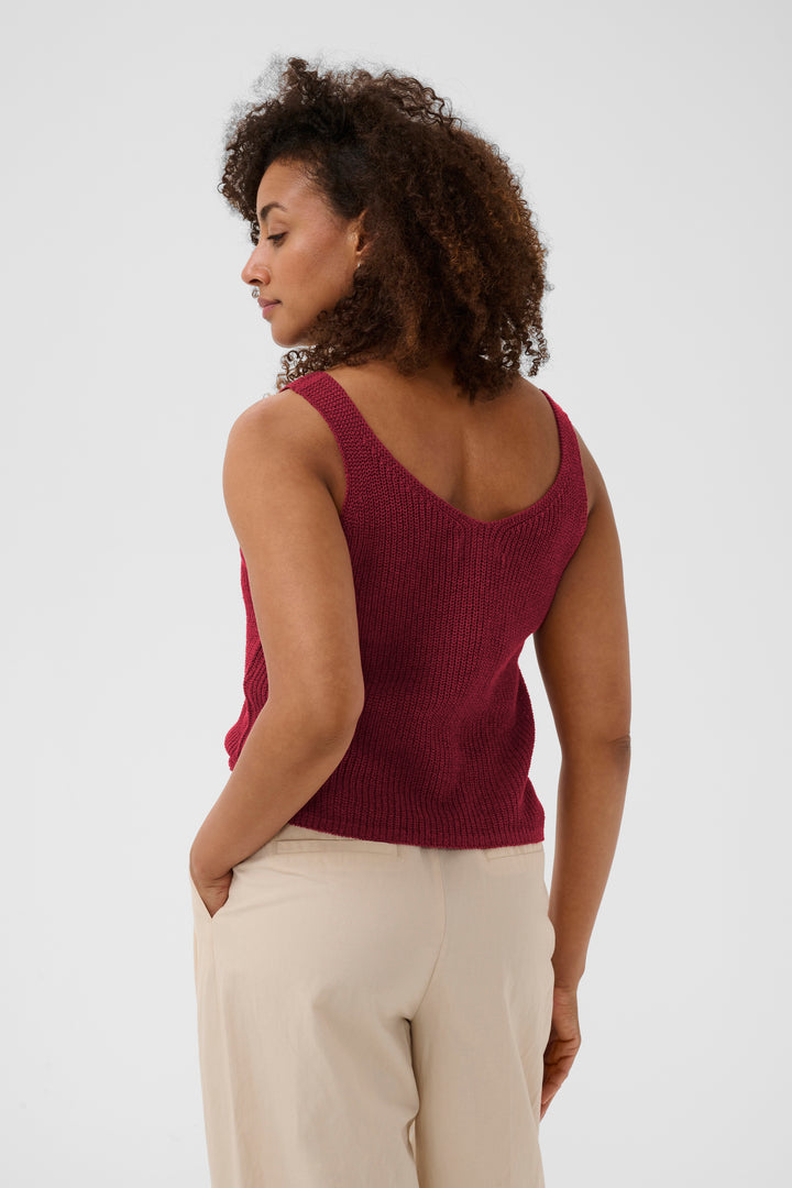 Camisole en lin et coton Rebecca - Matière naturelle