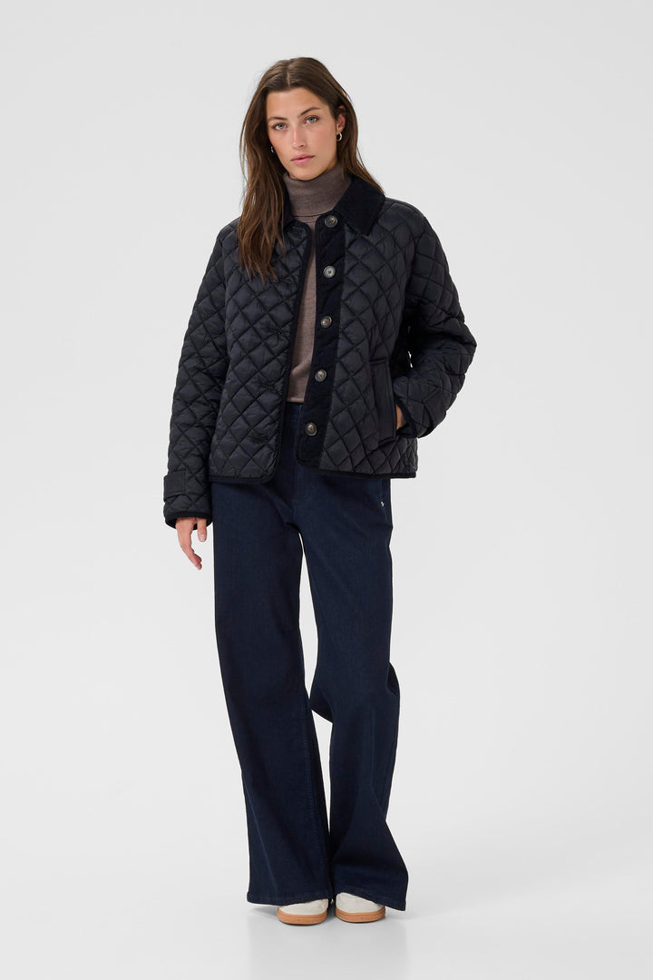 Manteau avec insetion de corduroy Safiya