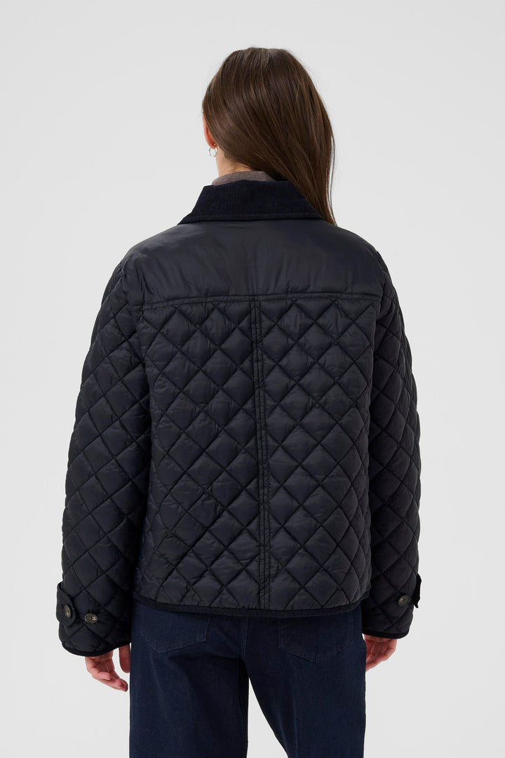 Manteau avec insetion de corduroy Safiya