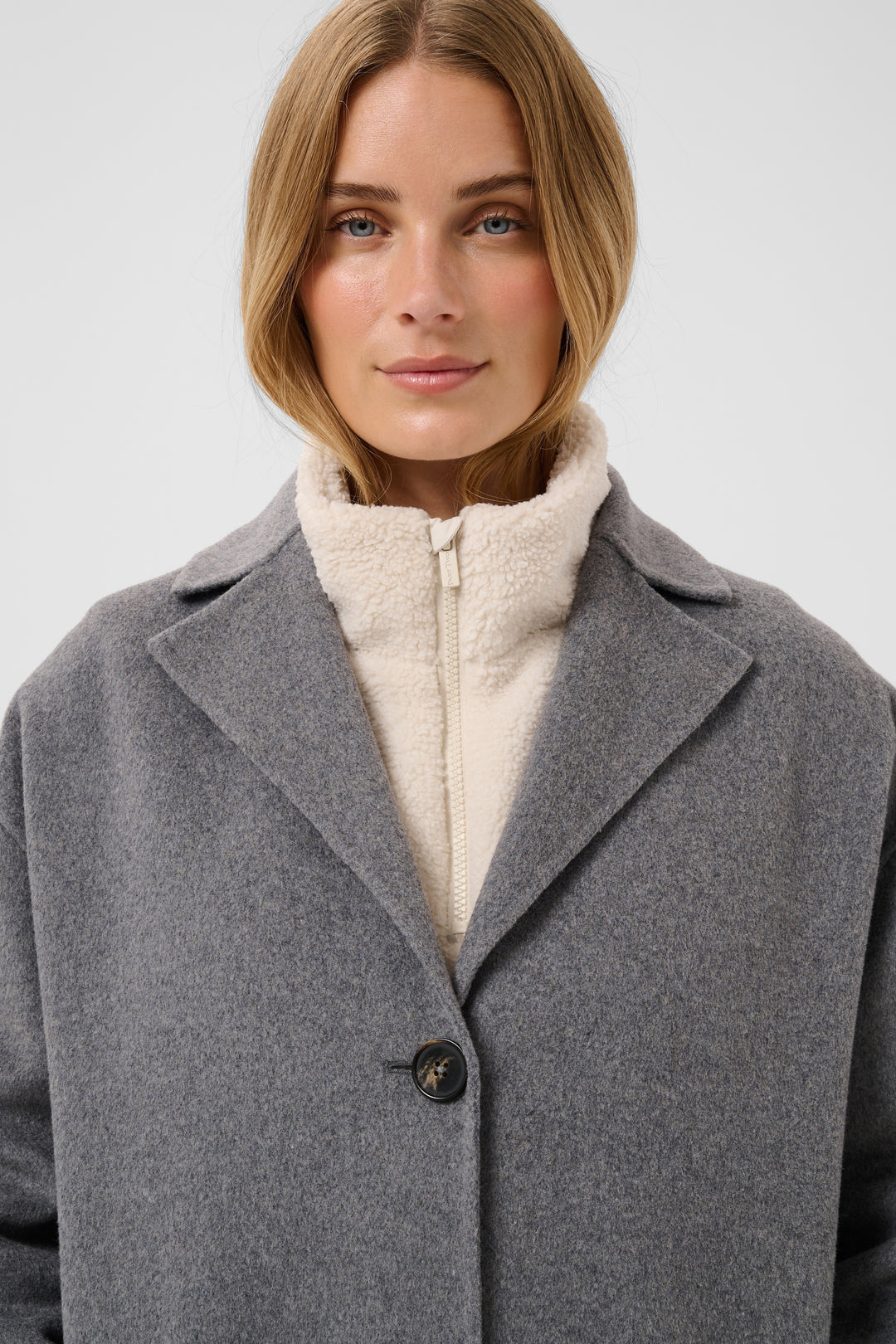 Accessoire hybride type plastron Samia - Matériaux recyclés