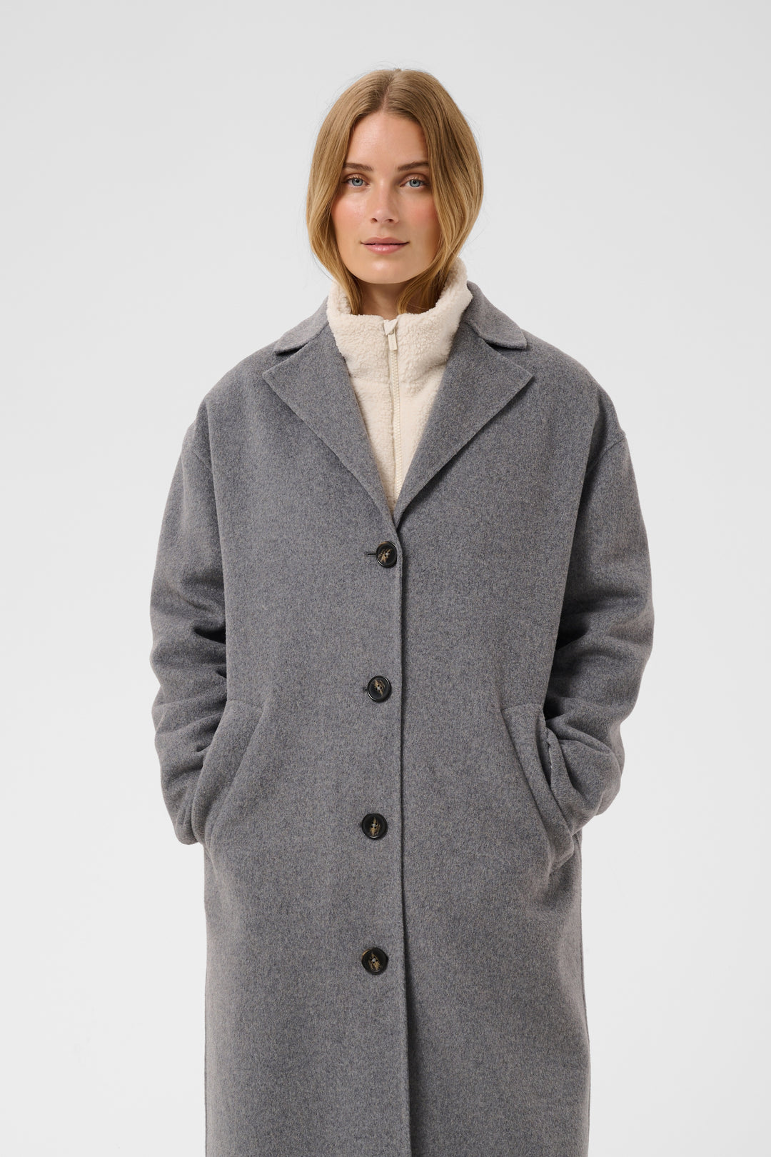 Accessoire hybride type plastron Samia - Matériaux recyclés