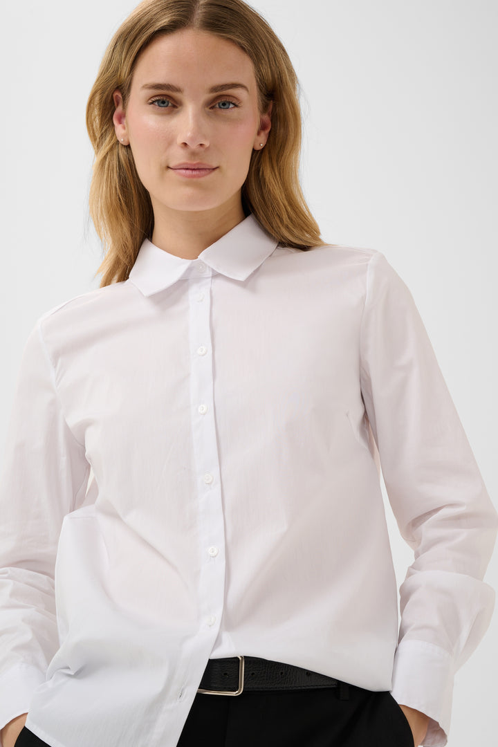 Chemise classique Nimini - En coton biologique extensible et coupe structurée