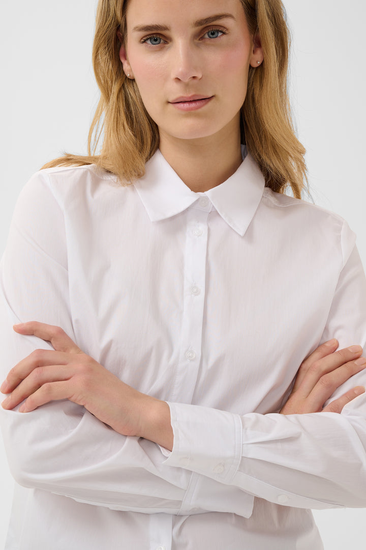 Chemise classique Nimini - En coton biologique extensible et coupe structurée