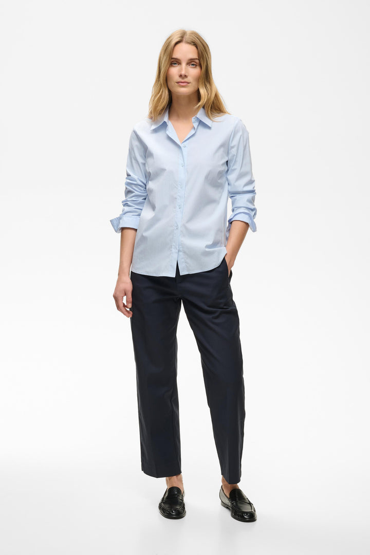 Chemise classique Nimini - En coton biologique extensible et coupe structurée