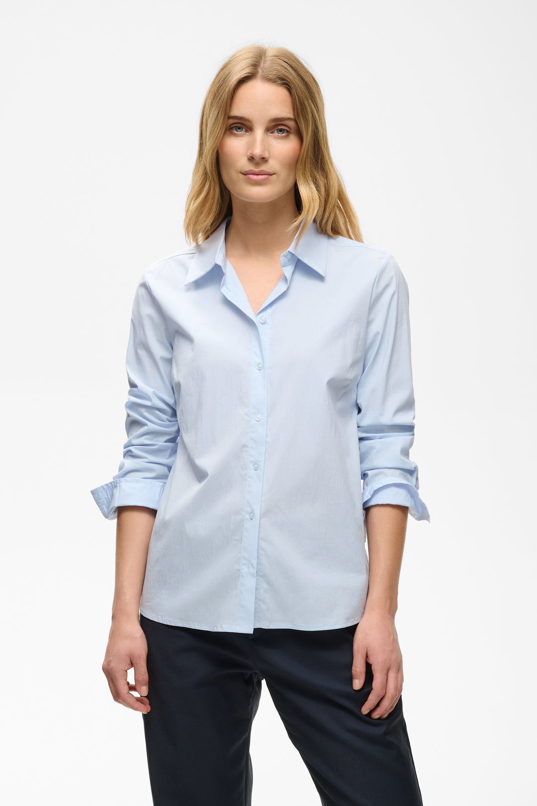 Chemise classique Nimini - En coton biologique extensible et coupe structurée