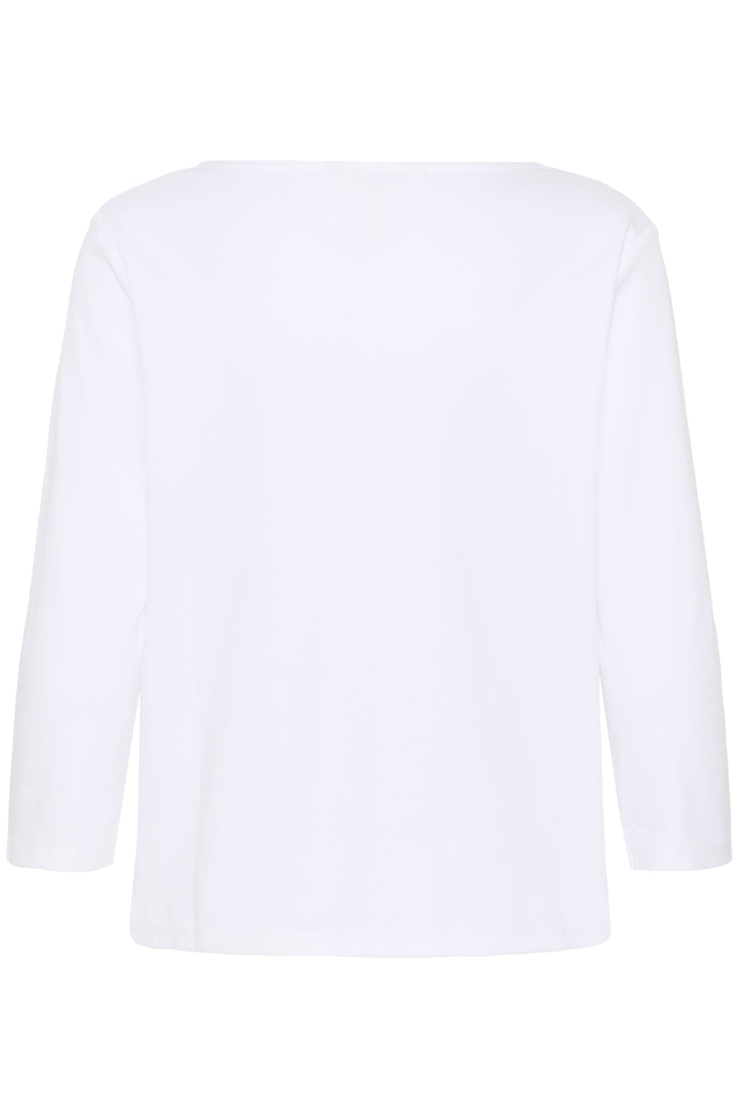 Chandail en coton biologique Nela - Avec col bateau et manches trois-quarts