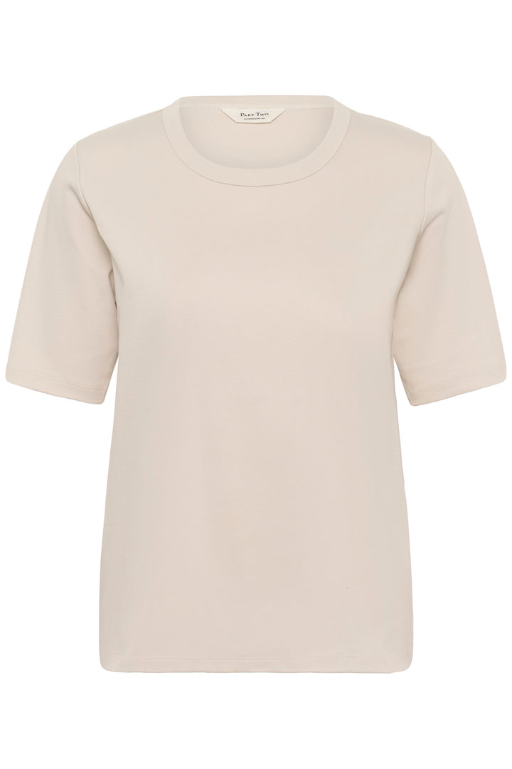 Ratana organic cotton T-shirt - Straight cut and short sleeves**
