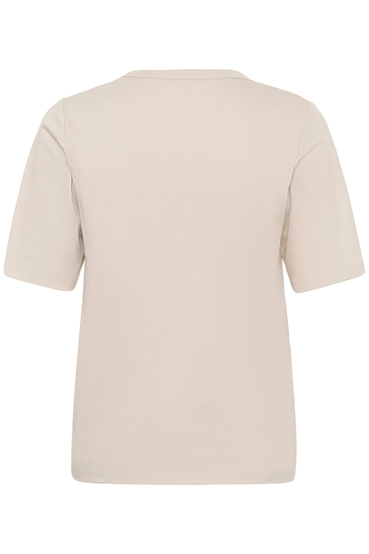Ratana organic cotton T-shirt - Straight cut and short sleeves**