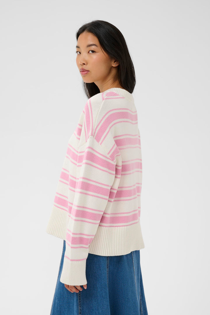 Chandail rayé 100% coton biologique Serafine