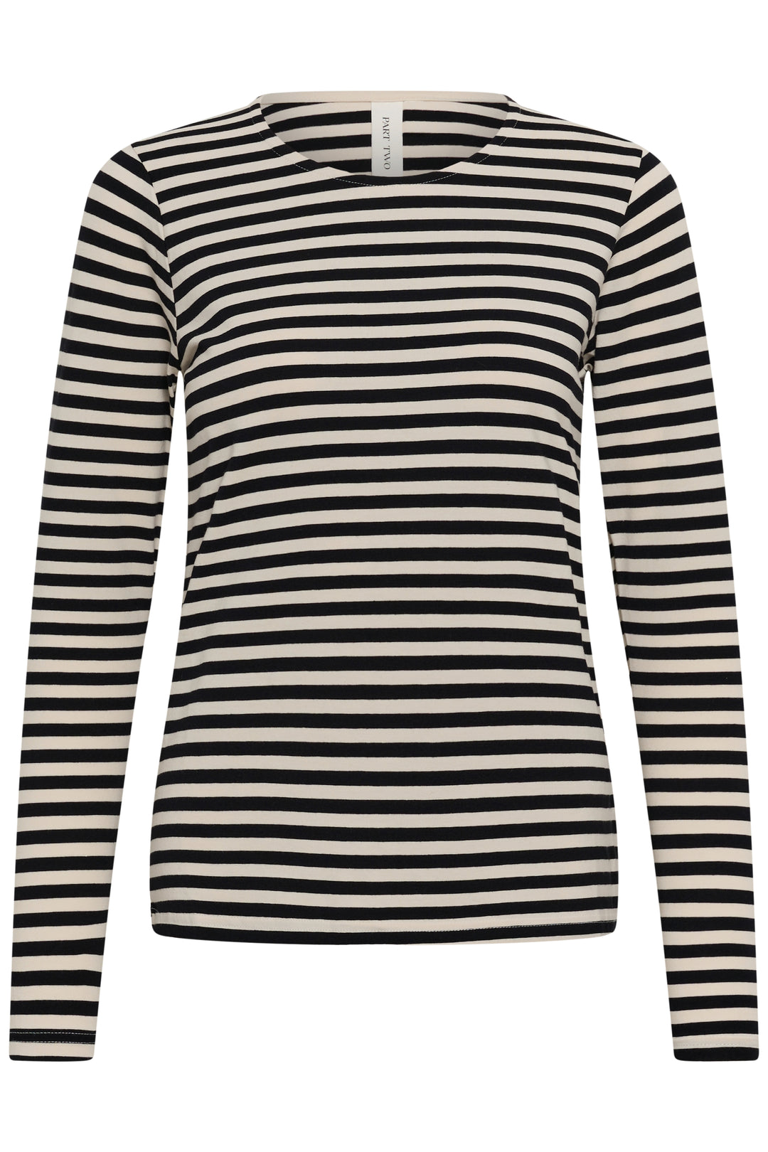 Chandail essentiel Nemajas - Coton extensible avec col rond