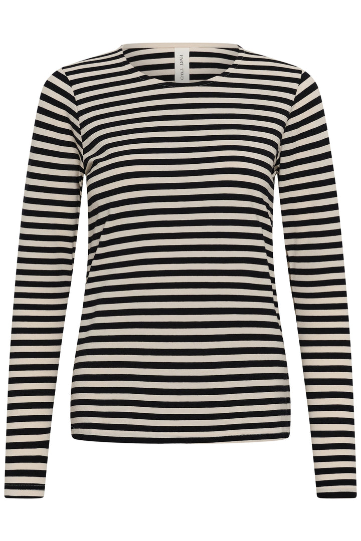 Chandail essentiel Nemajas - Coton extensible avec col rond