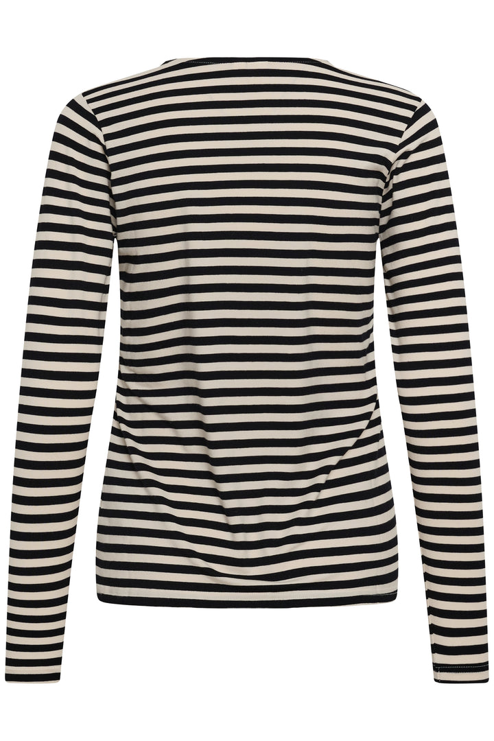 Chandail essentiel Nemajas - Coton extensible avec col rond