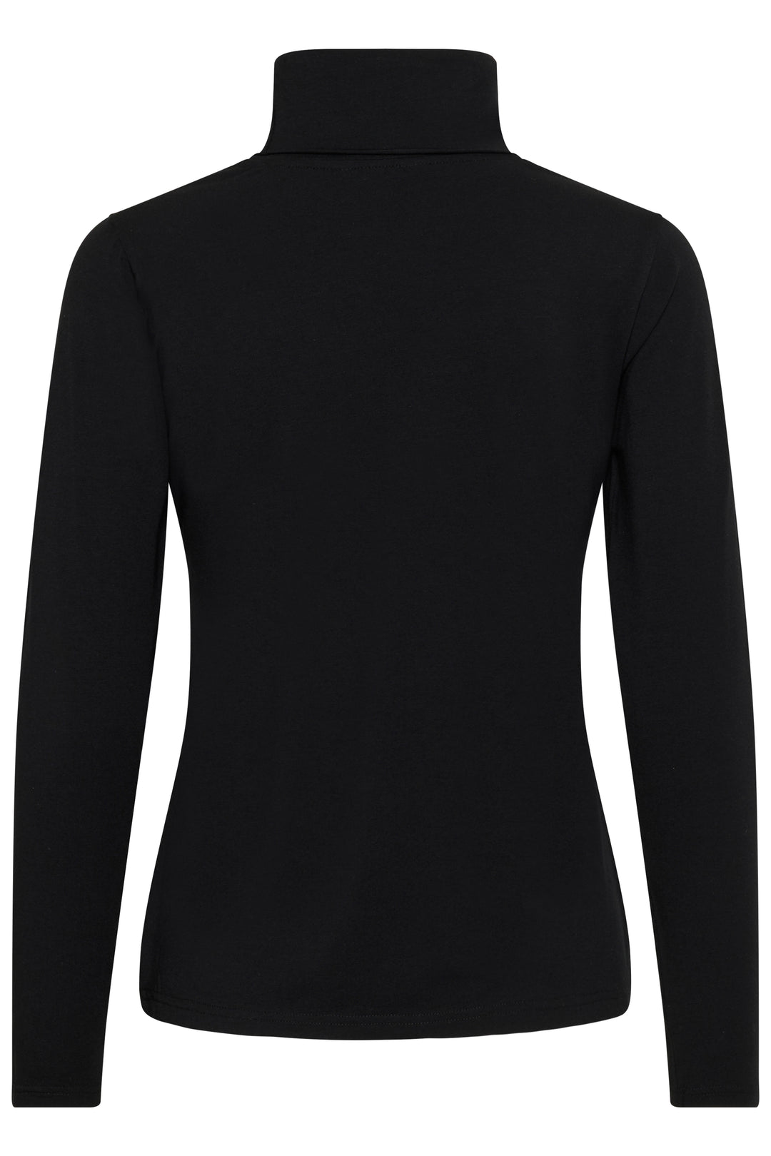 Haut ajusté en modal TENCEL™ et coton biologique Efinas - Encolure haute et manches longues