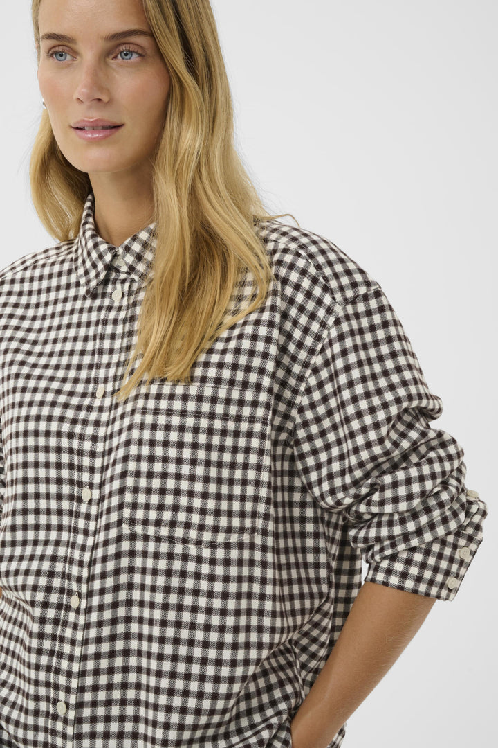 Chemise à carreaux Samea