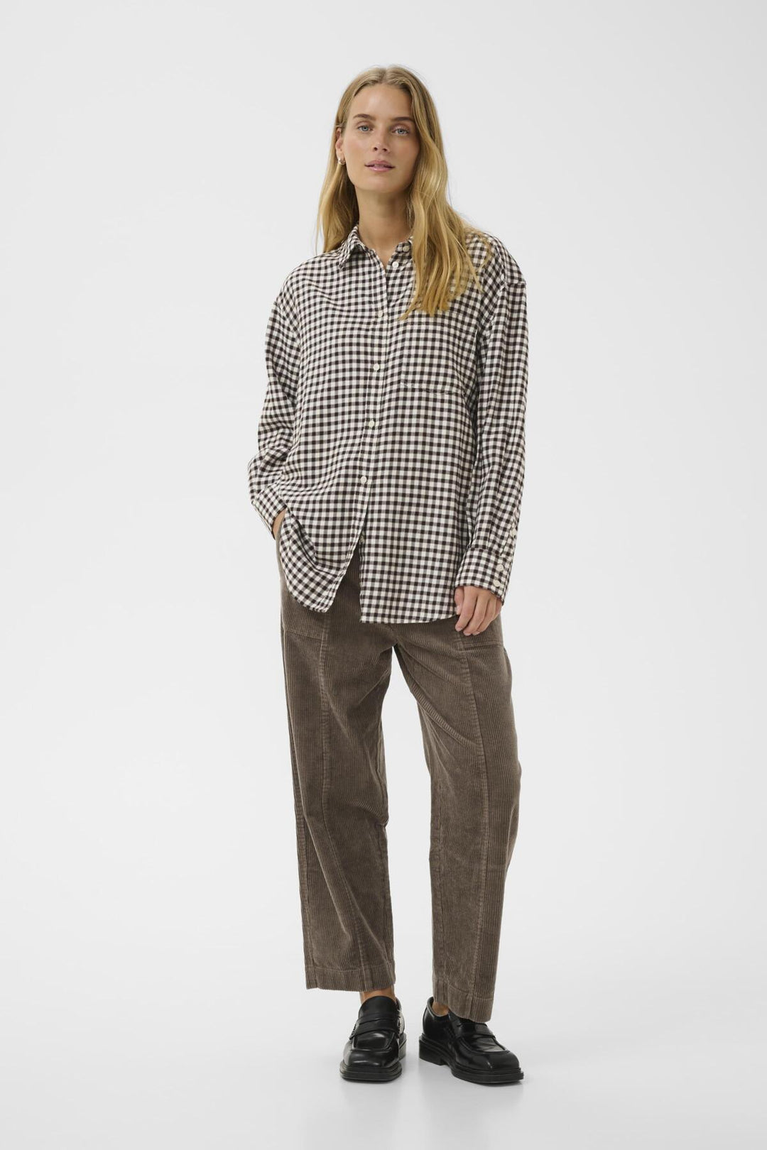 Chemise à carreaux Samea