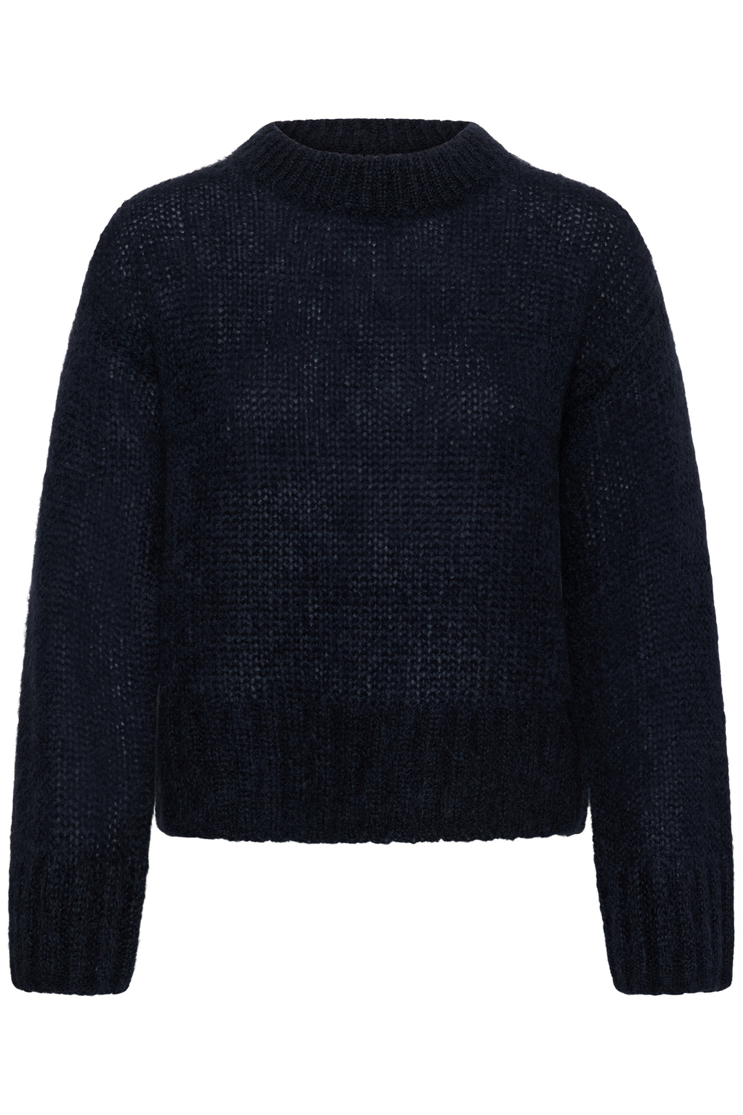 Chandail en maille de mohair et laine Sille - Avec col rond et texture douce