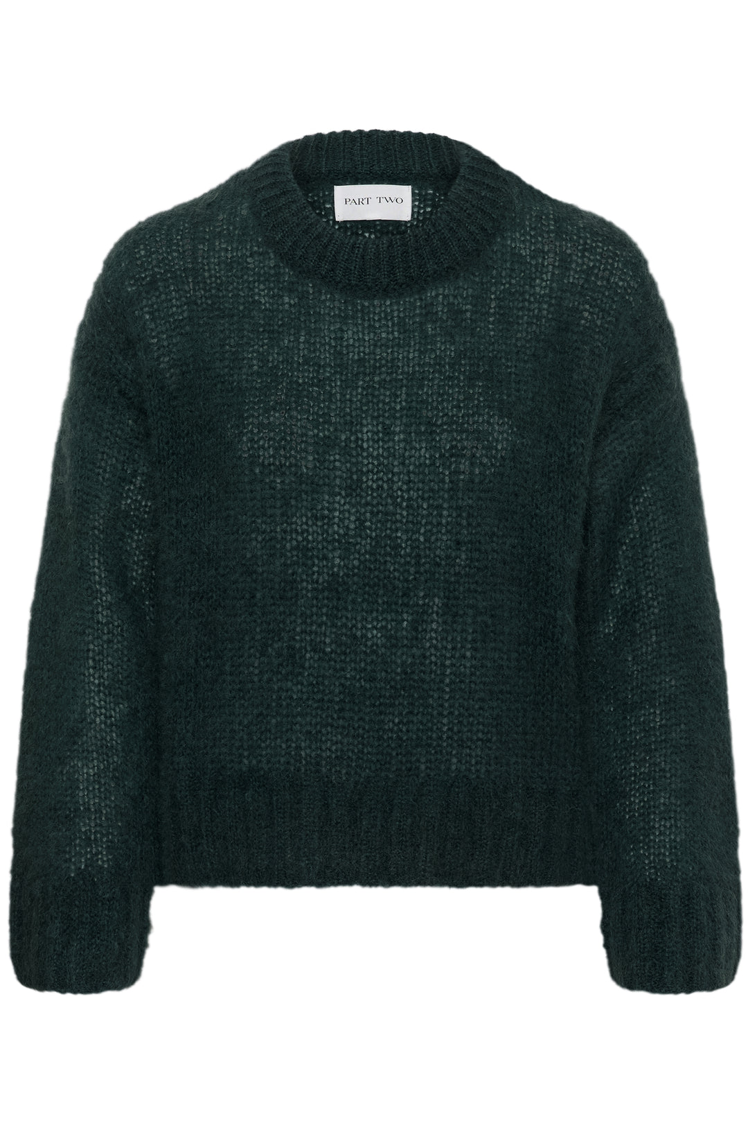Chandail en maille de mohair et laine Sille - Avec col rond et texture douce