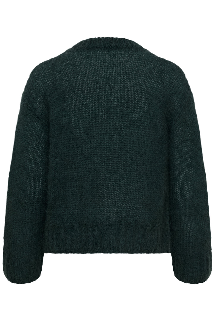 Chandail en maille de mohair et laine Sille - Avec col rond et texture douce