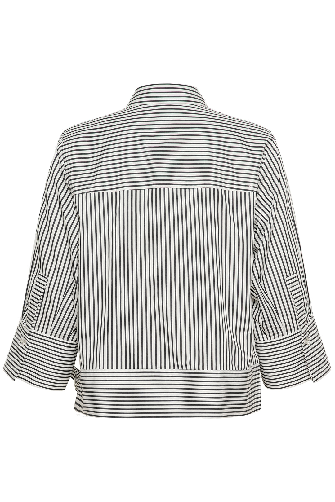 Chemise coton bio à rayures