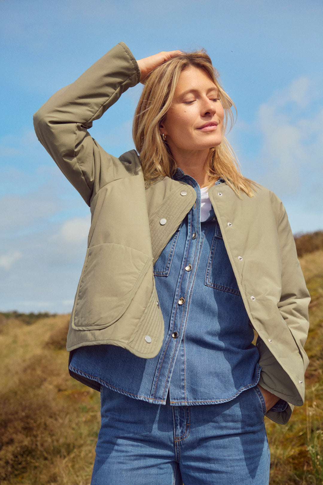 Manteau à grandes poches Yamina