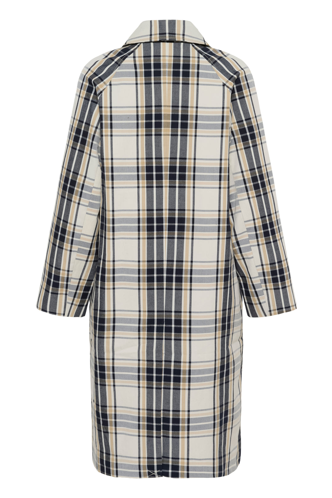 Manteau à carreaux Yasha