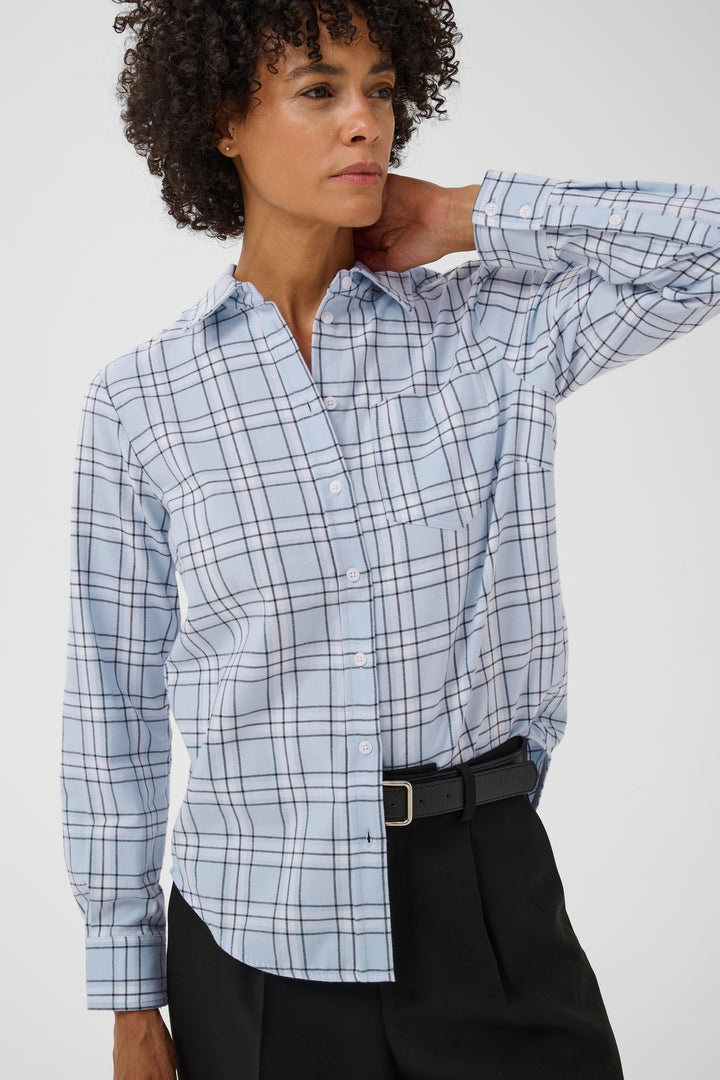 Chemise à carreaux Yana - 100% coton biologique