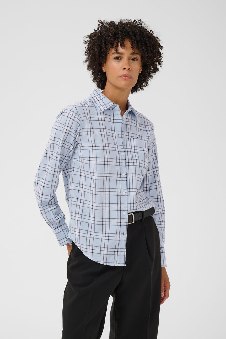 Chemise à carreaux Yana - 100% coton biologique