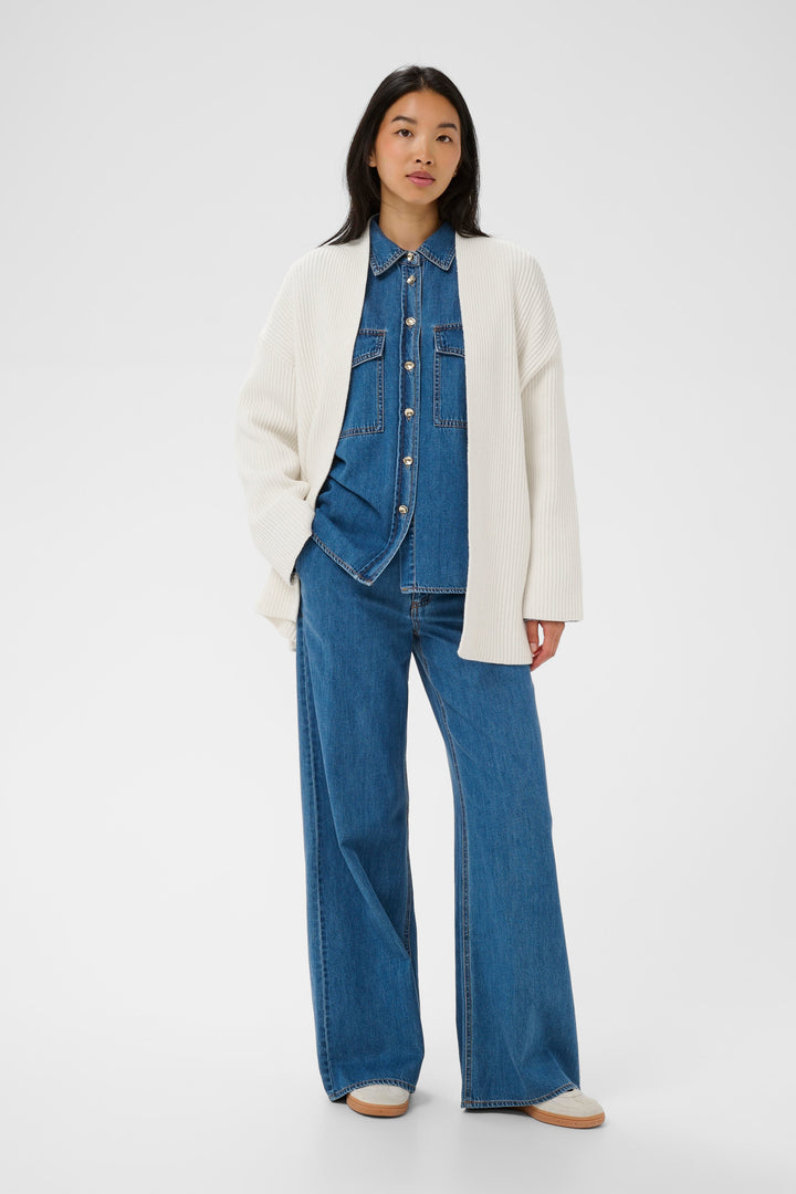 Cardigan en coton biologique Zora