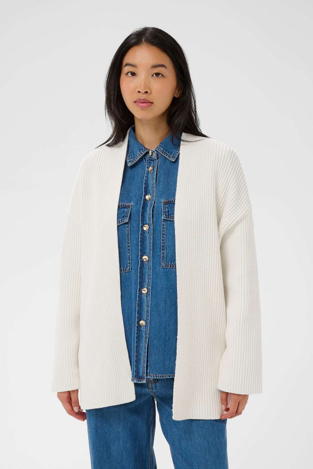 Cardigan en coton biologique Zora