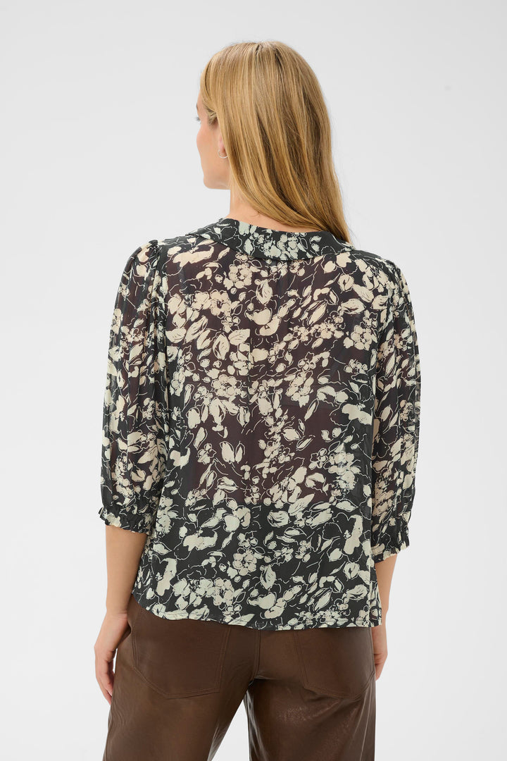 Blouse imprimée Alvia – Viscose certifiée