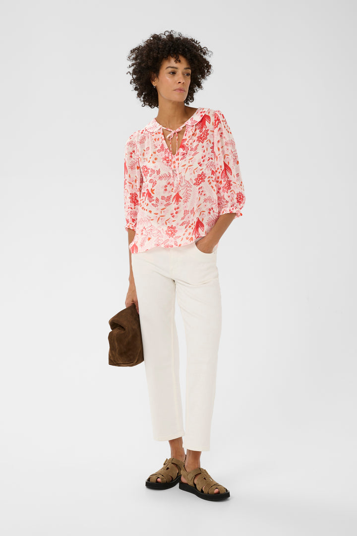 Blouse imprimée Alvia – Viscose certifiée