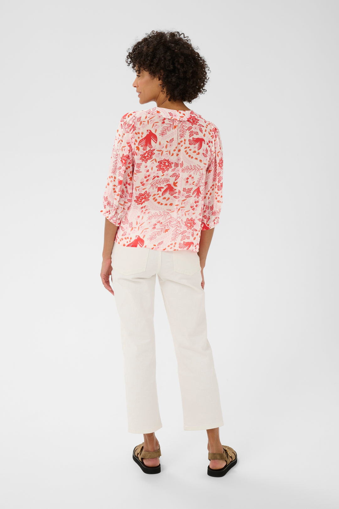 Blouse imprimée Alvia – Viscose certifiée