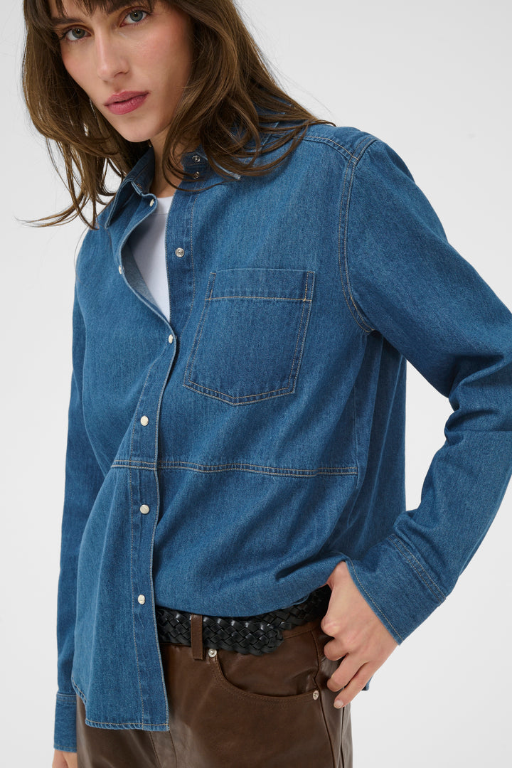 Veste en jean Alvine - Haut en denim et coupe ample