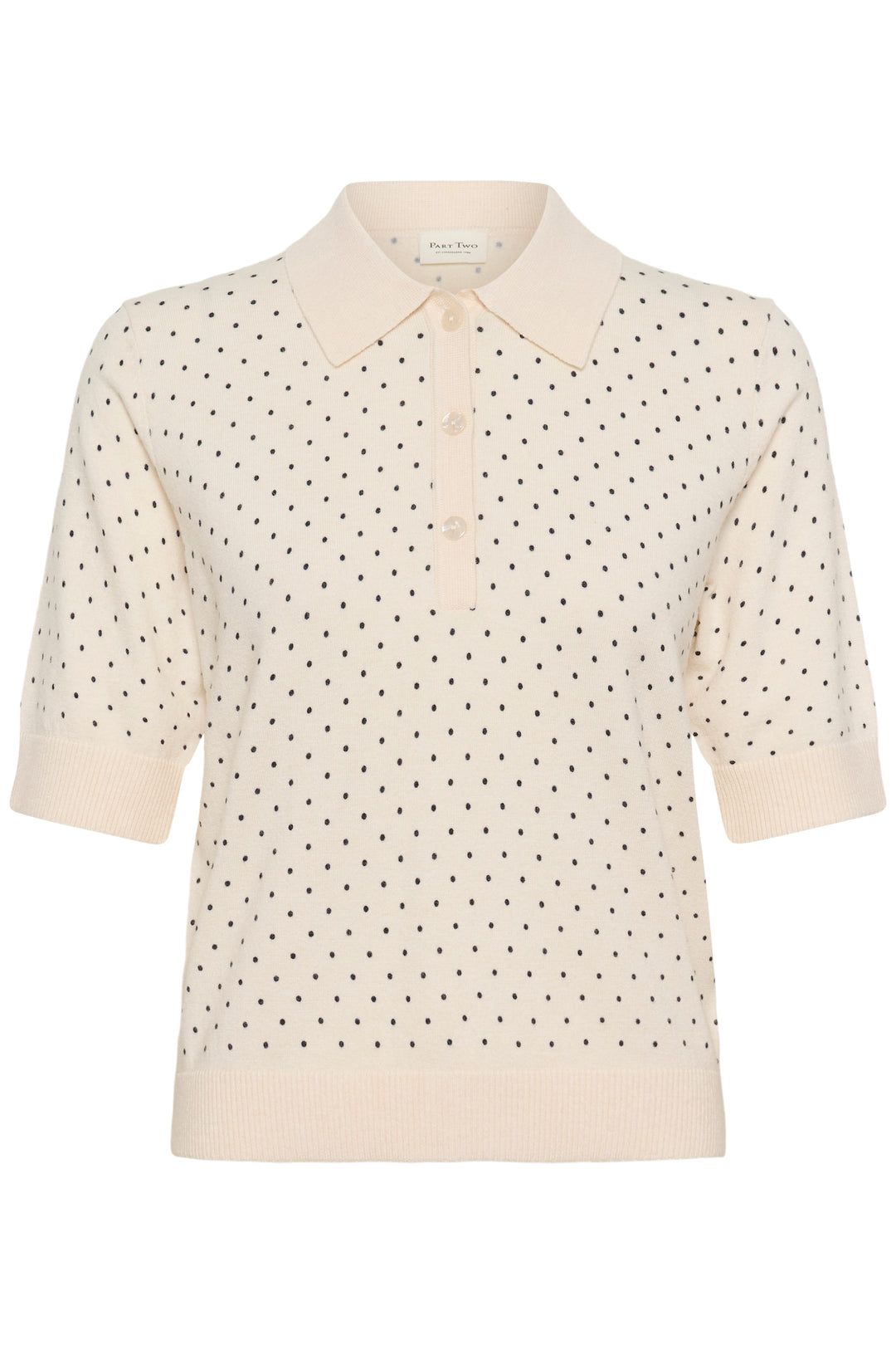 Pull à col Anetti – Tricot fluide à manches mi-longues