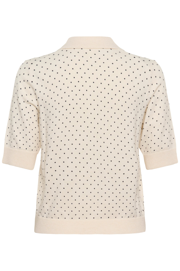 Pull à col Anetti – Tricot fluide à manches mi-longues