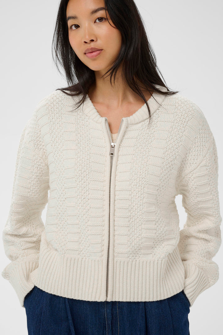 Cardigan zippé Aniela – Style ajustable