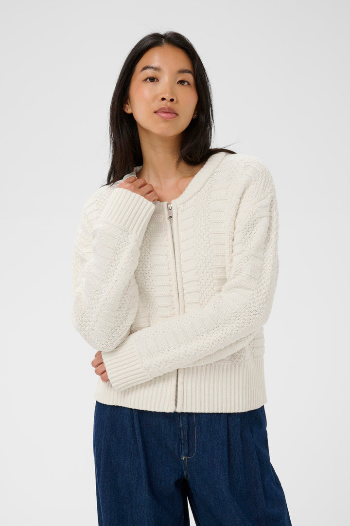 Cardigan zippé Aniela – Style ajustable