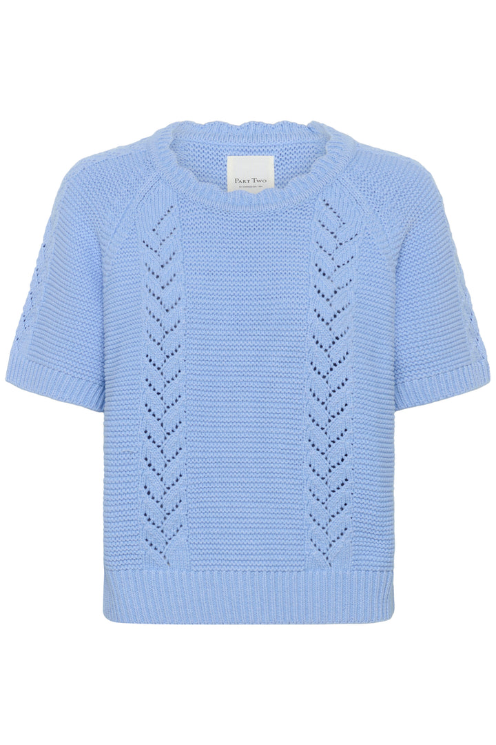 Pull texturé ajouré Anisette – Tricot léger et raffiné