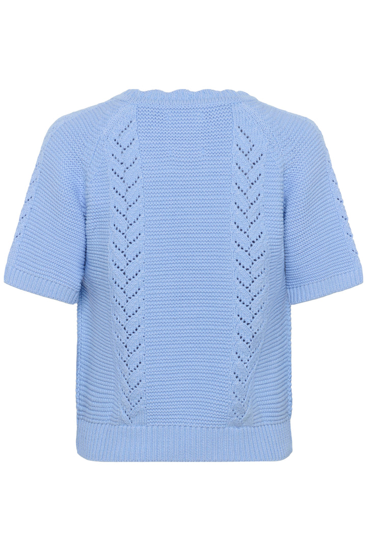 Pull texturé ajouré Anisette – Tricot léger et raffiné