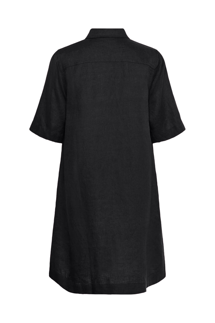 Robe en lin Sardiae – Boutonnée et coupe A