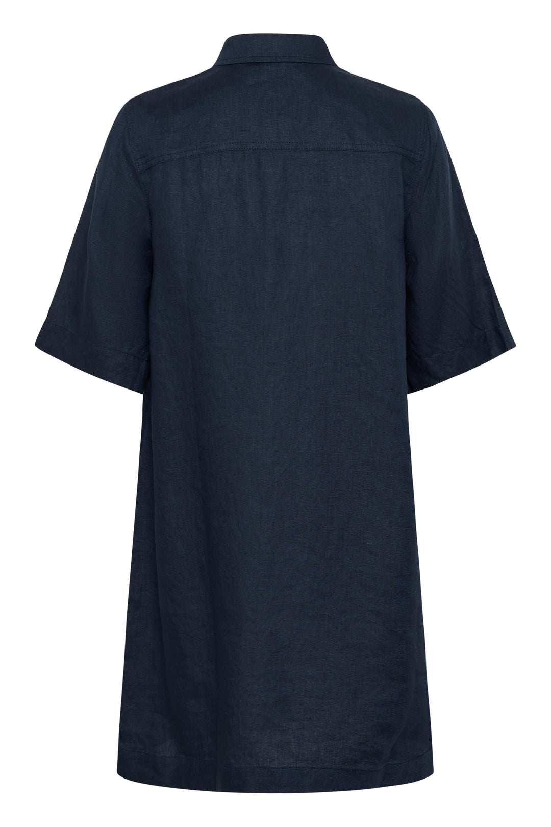 Robe en lin Sardiae – Boutonnée et coupe A