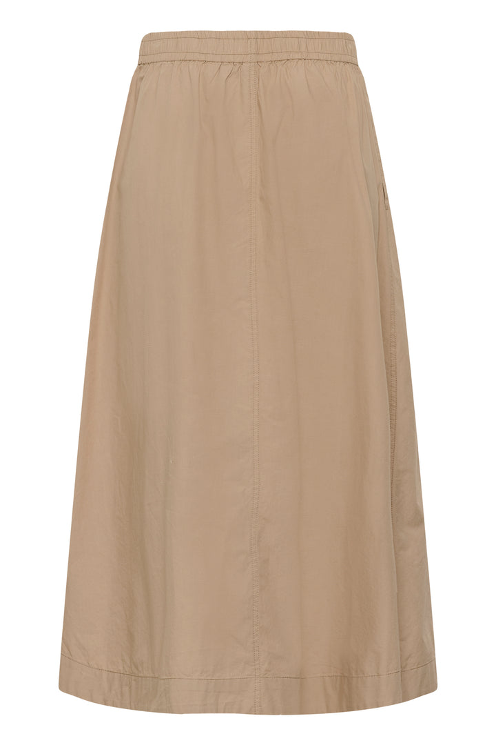 Asmina midi skirt - Organic cotton and flared cut