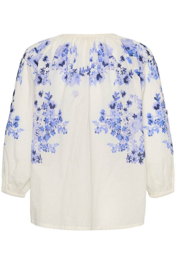 Alexi Printed Blouse - Lightweight and 100% Organic Cotton Top